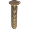 JAXU CWN 'ART (1 pz) Viti a testa svasata con intaglio in ottone, M8 x 40 mm, per elementi di fissaggio Manutenzione banchi da lavoro elettronici in rame, alberi meccanici.