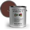Tailored Paint Vernice su misura in PVC per finestre e porte, 1K, pennello o spray, finitura lucida RAL8015, marrone castagna, barattolo da 100 ml