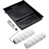 Harris Seriously Good - Set di rulli per pittura a pelo medio per pareti e soffitti, con vassoio e cornice, 22,9 cm