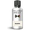 Tailored Paint Vernice per ritocchi RAL9010 bianco puro lucido con pennello, vernice lucida diretta per legno, metallo, plastica, PVC, UPVC, pannelli di mobili per interni ed esterni