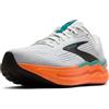 Brooks 1104311D196 Ghost Max 2 Uomo, Oyster Mushroom/Orange/Teal EU 41