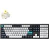 Keychron Tastiera meccanica senza fili Keychron Q6 Max QMK/VIA, QWERTY US, manopola, nero carbone, Gateron Jupiter Banana Q6M-M4