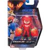 Sonic The Hedgehog Figura giocattolo di Sonic The Hedgehog Sonic 3 Movie Fire Fist Knuckles di Jakks Pacific, alta 13 cm, altamente posabile per bambini/ragazze, licenza ufficiale Sonic 3 Movie, consigliata dai 3 anni in su