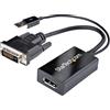 StarTech Adattatore DVI-D a DP, 1920x1200, Alimentazione USB (DVI2DP2)