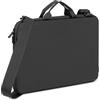 Rivacase 5131 Custodia rigida per computer portatile da 15,6 - Borsa impermeabile compatibile con MacBook Air 15 - Borsa portadocumenti per computer portatili, donne e uomini, nero