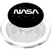 Nasa Logo Worm NASA con gemme Swea PopSockets PopGrip per MagSafe