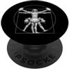 Retro Band Player Steel Tongue Drum Tees Acciaio Tongue Drum Marching Band Da Vinci Player Vintage PopSockets PopGrip Adesivo