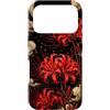 Red Spider Lily Japanese Floral Custodia per iPhone 17 Pro Arte botanica del giglio rosso di ragno di Higanbana