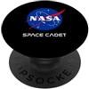 Nasa Felpa con logo NASA Meatball e Space Cadet Text PopSockets PopGrip Adesivo