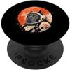 Vintage Cane Corso Aesthetic Japanese Gr Stile minimalista giapponese anni '70 Retro Space Cane Corso PopSockets PopGrip Adesivo