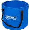Faithfull Secchio pieghevole impermeabile Faithfull - Contenitore in PVC leggero con manici robusti e design compatto e pieghevole per attività di pulizia, drenaggio, campeggio e idraulica - Capacità 20 litri