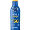 Nivea Sun, protezione solare con formula migliorata, fattore di protezione solare 50 +, 200 ml