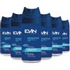 EVIN HOMME | Deodorante Uomo Spray 48H Sensitive, Fragranza Limone, Fava Tonka, Ambra, Regola la Traspirazione per 48h, 6x150ml