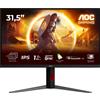 AOC G4 U32G4U Monitor PC 80 cm (31.5") 3840 x 2160 Pixel 4K Ultra HD Nero, Rosso [U32G4U]