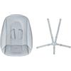 Maxi-Cosi Nesta Kit Neonato, Rivestimento Seggiolone, Riduttore Neonato, per Neonati 0-6 Mesi, Colore Beyond Sky Grey