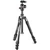 Manfrotto MKBFRLA4B-BHM Befree Advanced 2N1 Treppiede da viaggio con monopiede, blocco a leva, borsa treppiede, piastra e testa a sfera inclusi per Canon, Nikon, Sony, DSLR, CSC, Mirrorless, fino a 9