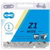 KMC CAD.KMC Z1X EPT 1/2x1/8 ANCH.128 ESLAB.8.6mm Plata