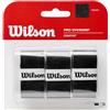 Wilson PRO Overgrip Comfort Impugnatura per Racchetta da Tennis, Unisex - Adulto, Nero, 3 Pezzi