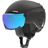 Atomic Savor Visor Stereo Casco da sci con visiera, massimo assorbimento degli urti, sistema di ventilazione Active Aircon, rivestimento a specchio per una visione chiara