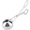 HERCHR Antiaderente Palla di polpetta Ball Maker Pinze di ghiaccio, Pinze per Polpette in Acciaio Inossidabile, paletta per biscotti da cucina, Pinza Grande Forma polpette di Carne per melone, Riso