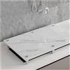 QSTGX Copri Fornelli Cucina 5 Fuochi Gas Protettore Copertura per lavello RV Facile da pulire Piastra multifunzionale(A,50X80X8.3 CM)