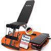 DH FitLife Panca Palestra Pieghevole 8-in-1 | Design Salvaspazio 80%
