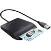 Trust Primo Lettore di Smart Card DNI, Cavo USB, Nero