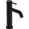 hansgrohe Tecturis S - Rubinetto per lavabo senza scarico, Miscelatore lavabo risparmio idrico (EcoSmart) con altezza bocca 105 mm, nero opaco, 73311670