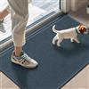 LEKEEPGO Zerbino Ingresso Interno 43 x 75 cm, Tappeto Ingresso Interno Antiscivolo, Assorbente Tappetino Entrata Lavabile per Casa Porta, Corridoio, Blu scuro
