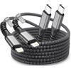 Tepow Cavo iPhone USB C Lightning 3M 2Pezzi, Cavo Lightning USB C Apple Certificato MFi Cavetto i-Phone Cavo Ricarica Filo Caricatore i-Phone Carica Rapida per Apple iPhone 14 Pro 13 Mini 12 11 XS XR 8 SE