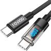 RAVIAD Cavo USB C USB C 100W, 1M Cavo USB Type-C PD 5A Ricarica Rapida