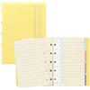 Filofax B115062U Ricaricabile Colori pastello, Notebook, Formato tascabile, 112 pagine mobili color panna. Include 4 indici (uno con tasca), un segnalibro e una chiusura elastica, limone