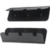 NexRen 2 ganci in PVC per sedile della barca (nero)