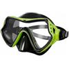 Ysyqkn Occhialini da Nuoto Occhiali Nuoto Maschera Immersione Visore Snorkeling con Lenti Ampie Antinebbia Montatura Pc E Silicone Tenuta Stabile Senza , Trasparente Verde , Maschera Da Sub