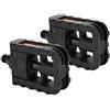 Astibym Set Pedali Bici Universali in Plastica per Accessori Ciclismo Facili da Piegare - 2 unità, Materiale in Nylon Resistente, Design Riflettente di Sicurezza, Dimensioni 4,8x2,8x1,3