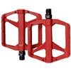 Fauhapyway Coppia di pedali per bici in nylon, 230 g, con cuscinetti sigillati (rosso)