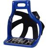 rockible Net Staffe da Equitazione Staffe con Pedana Staffe Antiscivolo Staffe con Telaio Modellato Funzione Rete Posteriore per Appoggio Sicuro Adatte per Scuola di Equitazione Uscite, Color to 8