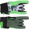 TEHAUX Guanti da Bowling Professionali in Silicone Antiscivolo, | 1 Paio, Tessuto e Silicone, Verde, Traspiranti Regolazione della Tenuta