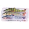 ZMdooreasy Multi-sezione Swimbaits 12cm 3-Pack S-Action (stile A)