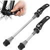 SouStar Set di 2 sgancio rapido per bicicletta da corsa, 140/190 mm