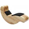 Gralara Piastra Allenamento Caviglia Stretcher Piede Balletto Attrezzo Stretch Caviglia Posizionamento Controllato Struttura Curva Legno Faggio Superficie