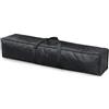 Baoblaze Custodia Impermeabile Borsa Porta Tenda, Array, Nero, Lungo 120 Largo 15 Alto 15cm