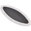 Generic Oblò Ovale con Caratteristiche Anti UV e Impermeabili Progettato per Yacht e Imbarcazioni ABS Resistente e Vetro Temperato da 465 X 200 Mm