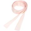 RUNROTOO Nastro per Scarpette Punte Danza Rosa in Raso 20mm 2, 5 M