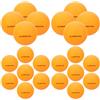 ULTECHNOVO Palline da Ping Pong Rotonde 50 Pezzi in ABS Arancia