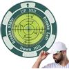 Qzdtue Marcatori da golf per mettere marcatori di golf verdi per aver messo il | per l'clip di cappello multiuso per uso esterno interno