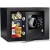 SINZUX Cassaforte Elettronica Digitale in Acciaio, Nero, 6,6 L