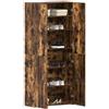 vidaXL Mobile per scarpe 80 x 35.5 x 180 cm Legno ingegnerizzato