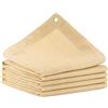 Vocray 90% Telo Ombreggiante per Giardino, 1.8X1.8M Tessuto a Rete Traspirante con Occhielli Metallici, 185g/m², Robusto e Stabile, Adatto per Ombreggiante/Isolante termico/Anti-Uv In Cortili, Pergola