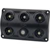 HORPOL Lampada interna per auto a LED HORPOL LWD2157/CZ da 900 lm, nera, con interruttore e diodo rosso.